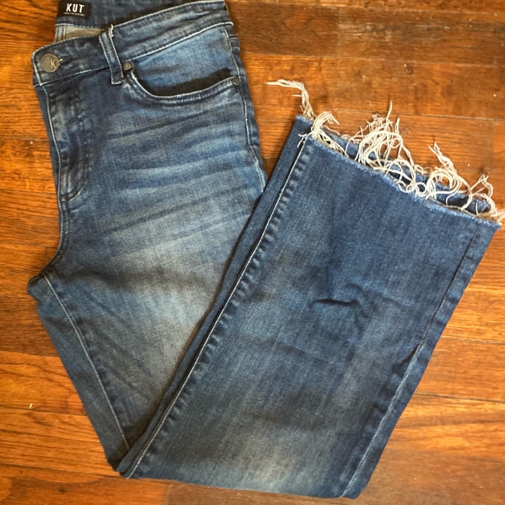 KUT from the Kloth | |Kelsey Ankle Flare | Women’s Jeans